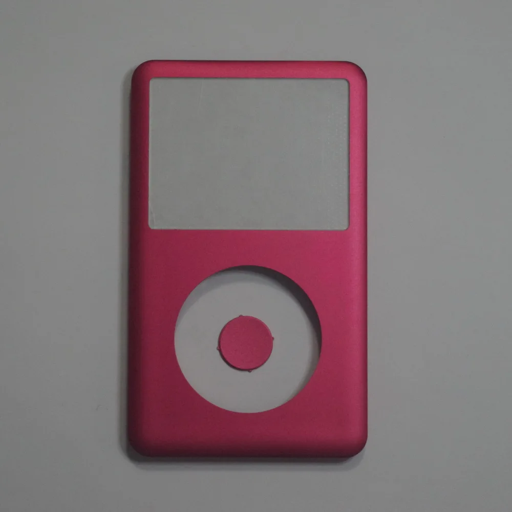 Для iPod 6-го классического золотистого, черного, серебристого, серого, цвета морской, красной, зеленой, синей передней панели с металлической