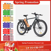 ENGWE P275 Pro Electric Bike 250W Brushless Motor 36V19.2AH Lithium Battery Aluminum Alloy Ebike 27.5 Inch Tire Electric Bicycle