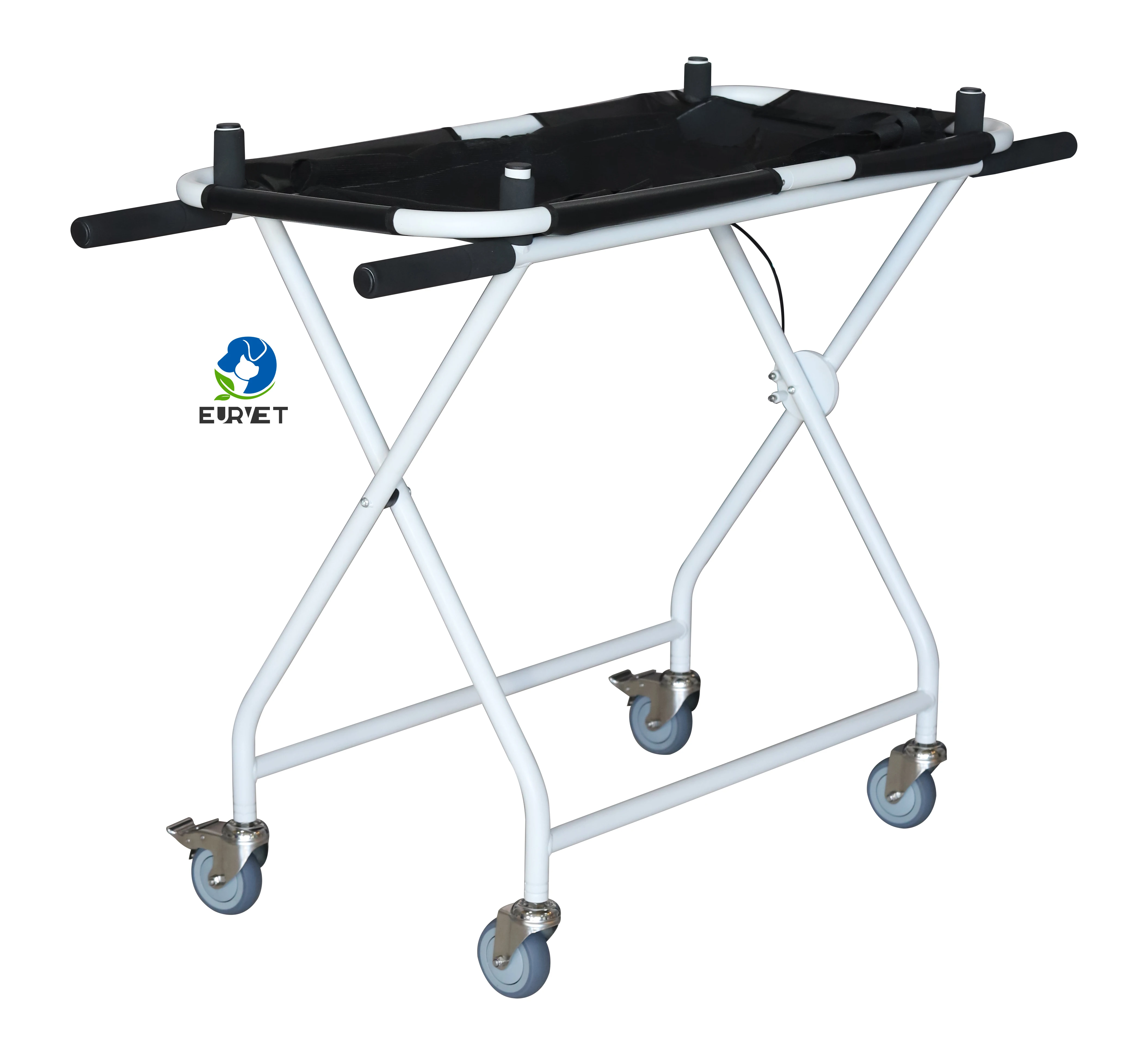 

EUR PET High Quality Clinic Trolley Medical Veterinary Equipment Hospital Trolley Stretcher With Wheels For Animals