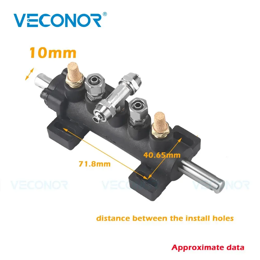 Válvula de Pedal de cinco vías para Control de aire, máquina cambiadora de neumáticos, interruptor de válvula de control de cilindro, piezas de