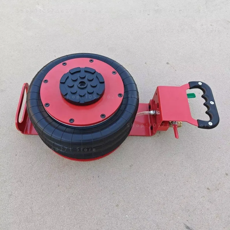 Portable 3-ton pneumatic top horizontal jack escape self-rescue equipment lifting tool