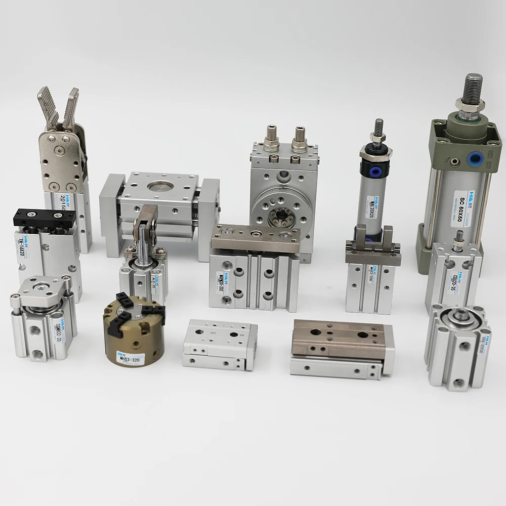 

Пневматический цилиндр двойного действия Малый цилиндр SC/SDA/MAL/CQMB/MHS/MXS/MGPM/CQ2B/MHZ2 Производитель цилиндров с воздушным захватом для пальцев