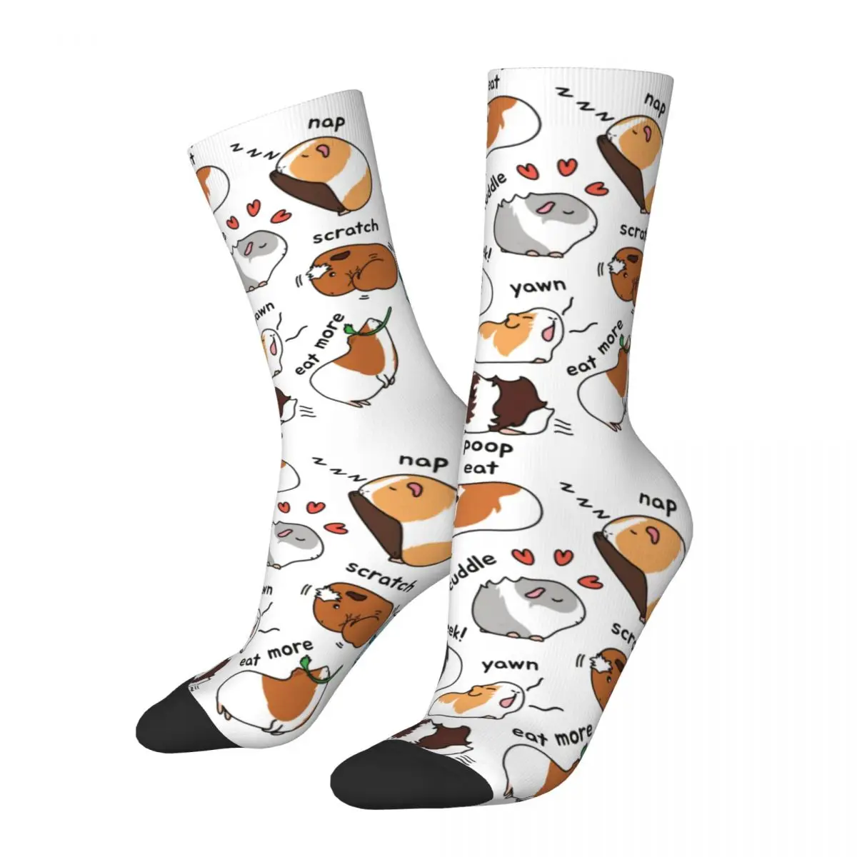 New Women Socks Guinea Pig Daily To Do Lis Merch Comfortable Funny Guinea Pig High Quality Socks All Seasons