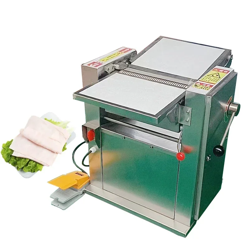 

Samll Pork Peeling Machine Commercial Stainless Steel Thickness Adjustable Commercial Pig Skin Detacher