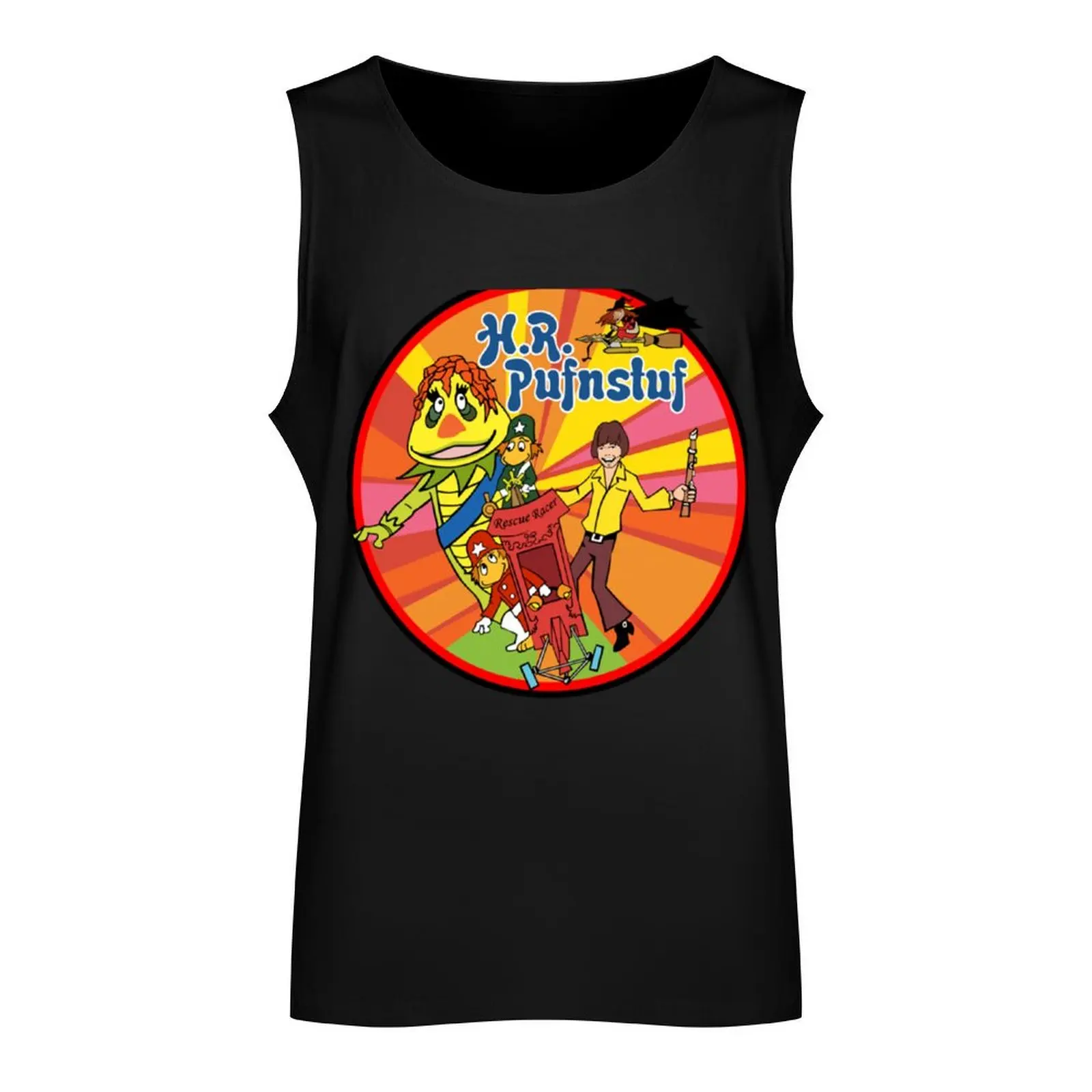 HR H R Pufnstuf Puff Stuff Puff n stuff Shirt Sticker Hoodie Mask Tank Top gym t shirt men gym shirt man