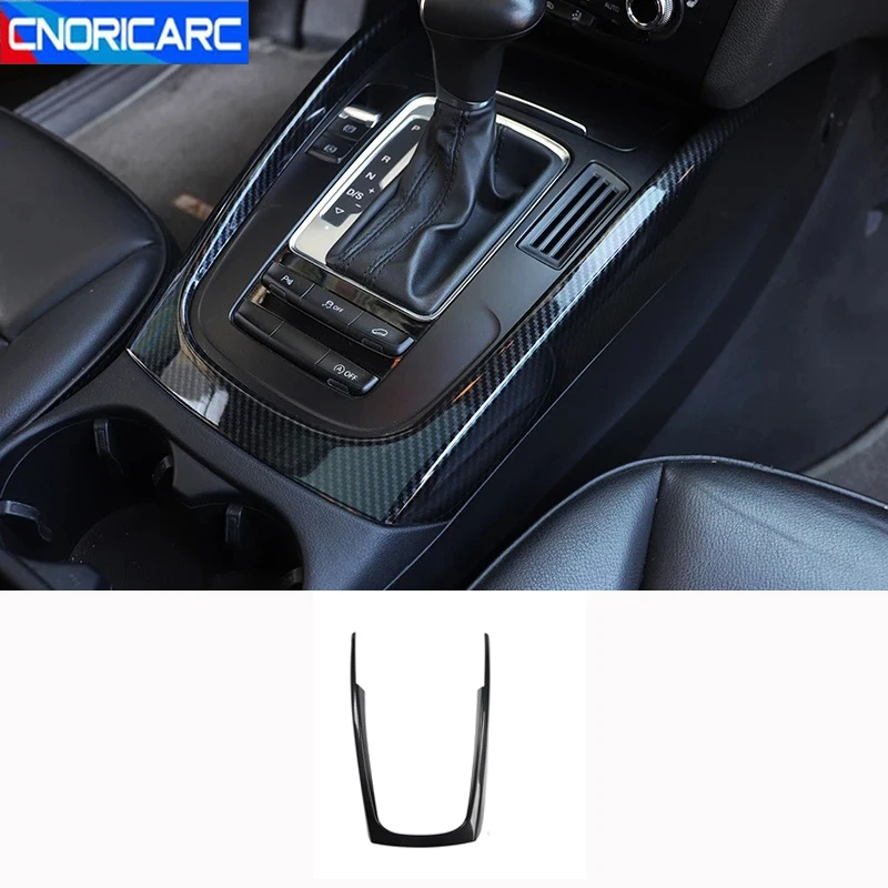 

ABS Car Center Console Gear Shift Panel Frame Decoration Cover Trim For Audi Q5 2010-2017 Interior Modified Accessories