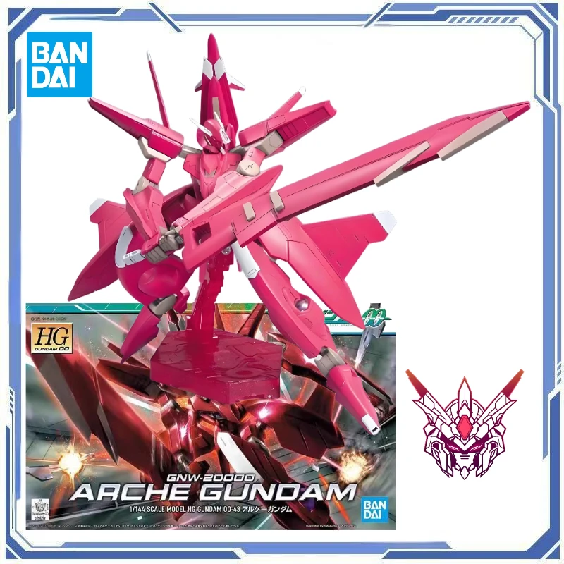 

In Stock Bandai Original HG 1/144 Quan Angel Model Kit Action Assembly Action Figures Children's Gifts Christmas Gift Mecha Body