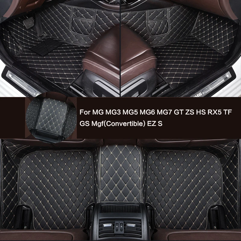 

Custom Car Floor Mats Special Leather Carpet Car Accessories For MG MG3 MG5 MG6 MG7 GT ZS HS RX5 TF GS Mgf(Convertible) EZ S