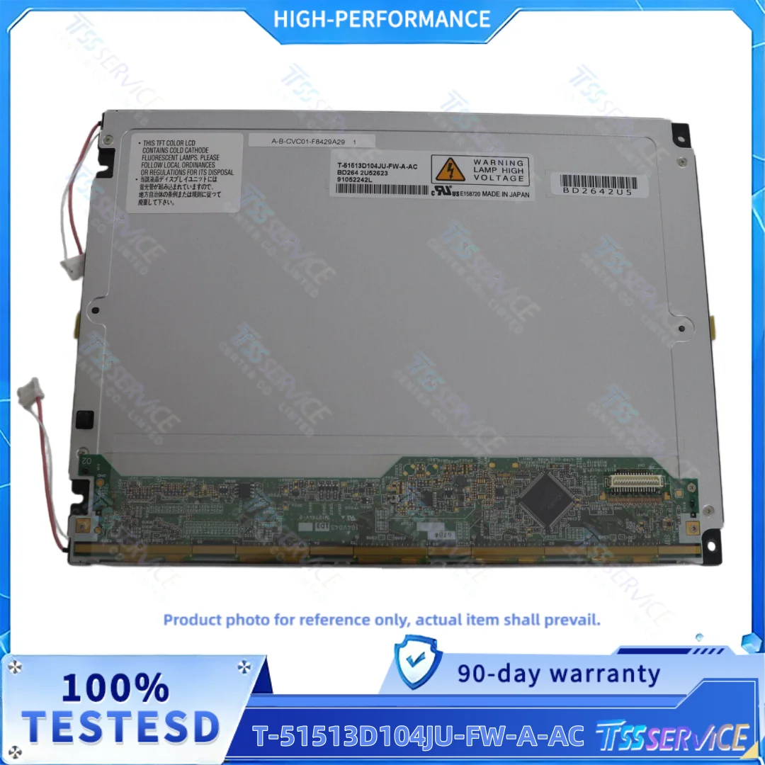 T-51513D104JU-FW-A-AC 10.4 inch 640*480 Resolution LCD panel fast shipping