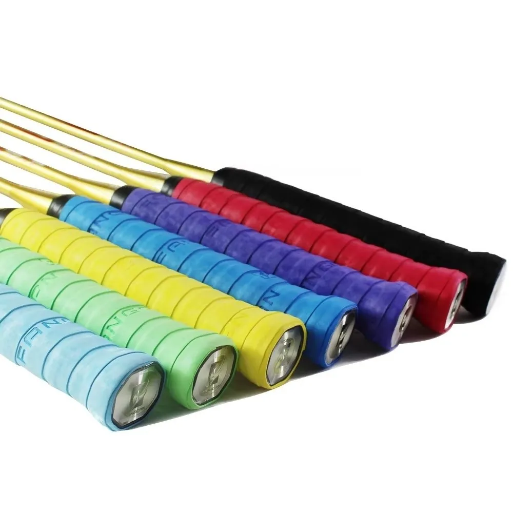 Hand Wrap Grip Racquet Grip Tape Dry Feel Velvet Touch Racket Overgrip PU Moisture Absorbing Badminton Grip Tape