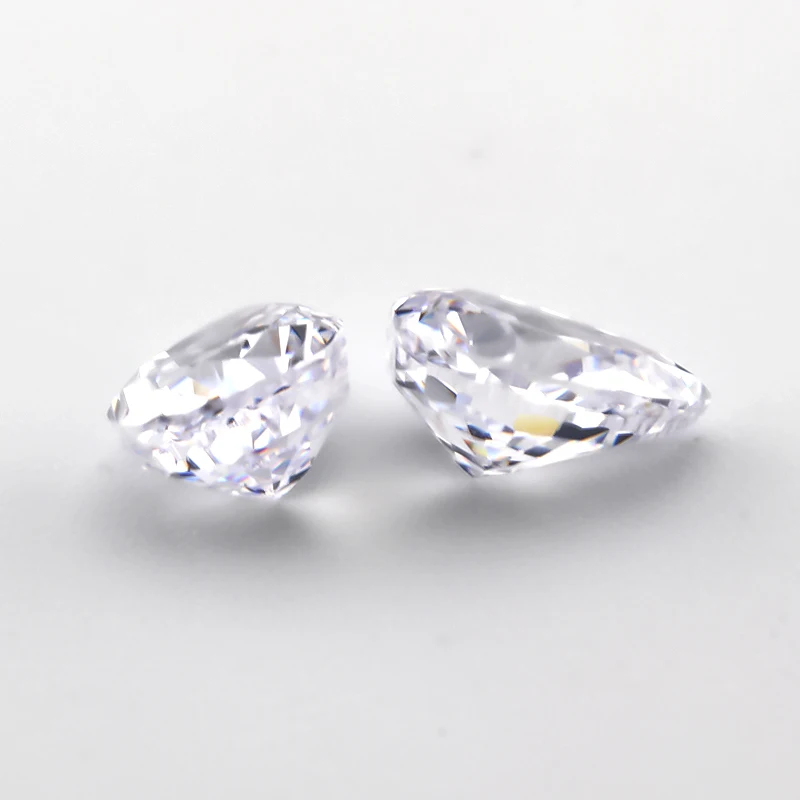6x8mm Birnenförmige Crushed-Ice-Schliffe Lose CZ-Steine 5A Sortierte Farben Kubische Zirkonia Synthetische Edelsteine für Schmuckherstellung – Detail 2