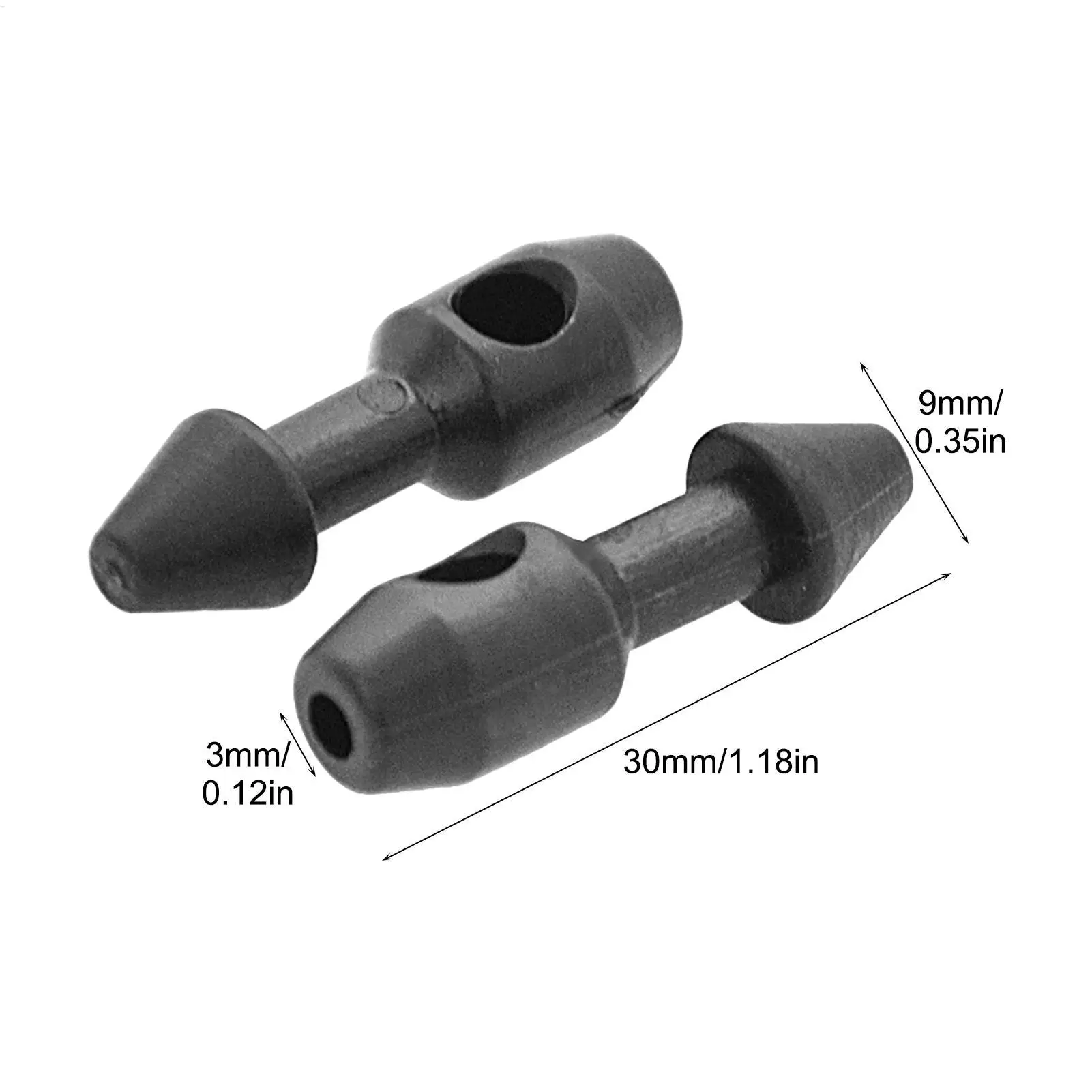 2 PCS Spearfishing Rubber Insert Divers Fishing Accessory Speargun Rubber Band easy to use Wishbone Inserts Tackle Tool Fishing view 6