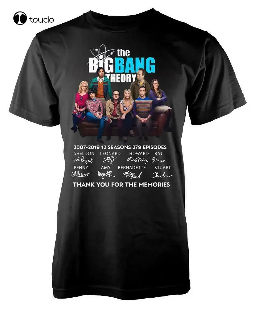 Big Bang Signature Theory Adult T Shirt Tee Shirt