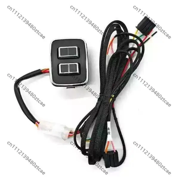 4 Way Backrest Adjust Switch Wire Harness Left Right Set Modified Auto Electric Seat Control Cable Accessory Kit