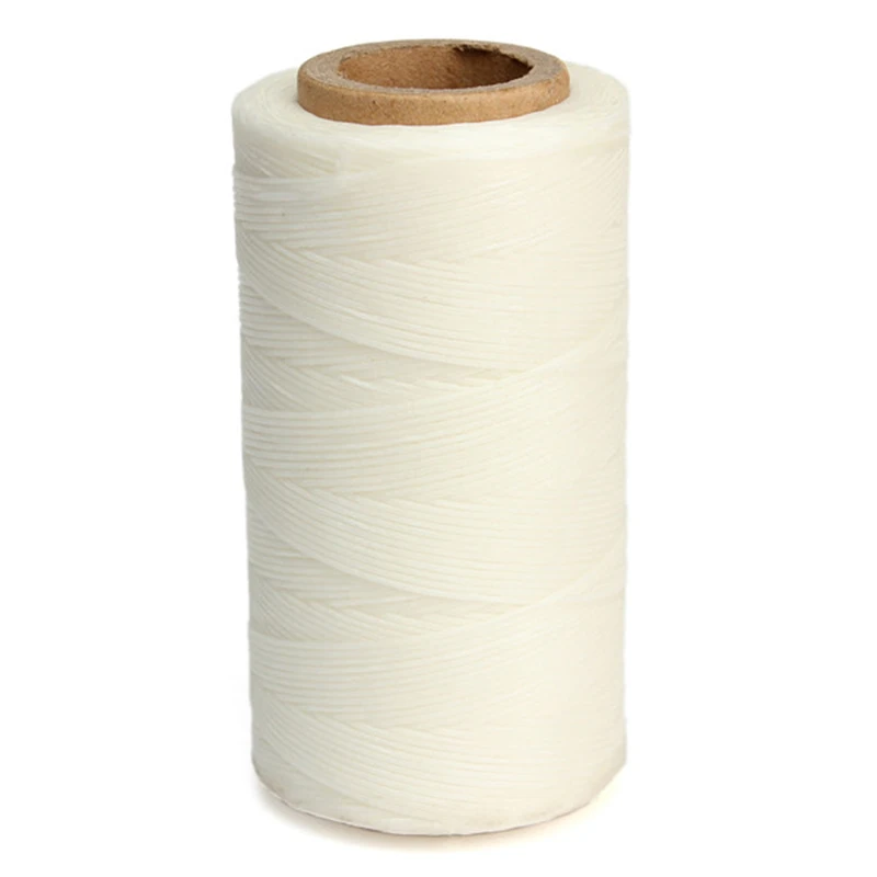High Quality Durable 240 Meters 1mm 150D Leather Waxed Thread Cord for DIY Handicraft Tool Hand Stitching Thread