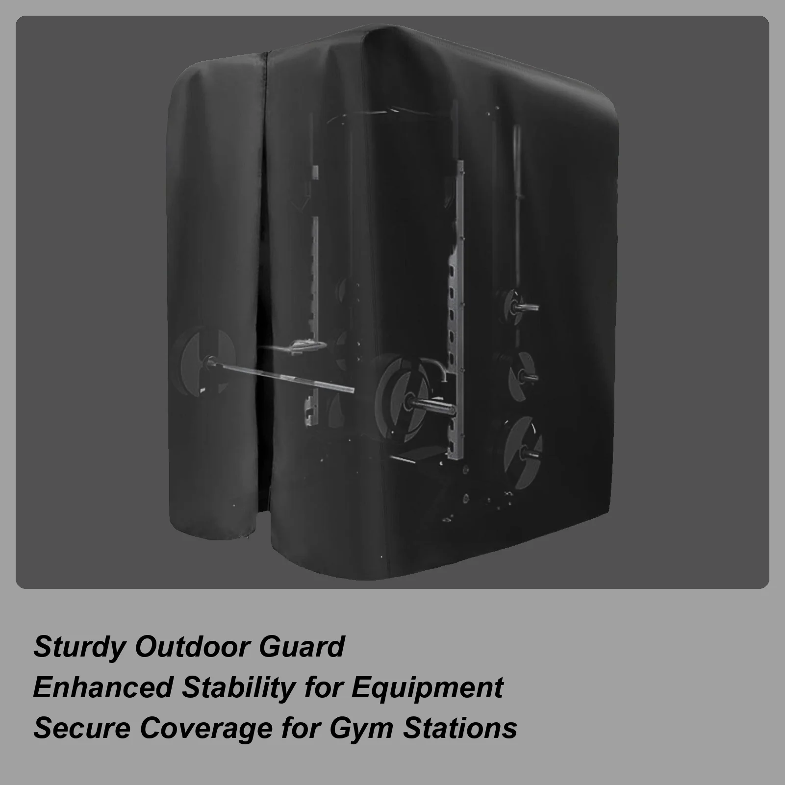 

Gym Rack Cover Dustproof Training Protection Protective Cover For Squat Rack For Indoor Home Commercial Exercise Dumbbell