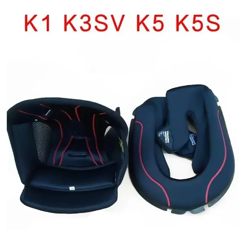 For AGV Helmet  K1 K3sv K3 K4 K5 Pistagprr  Inner Liner  Air Duct Chin Net Nasal Mask Base Accessories Helmet Parts Accessories