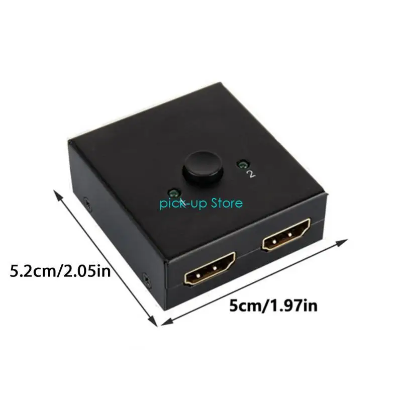 시청 경험을 향상시키기위한 Q5WA 내구성 양방향 HDMIS 스플리터