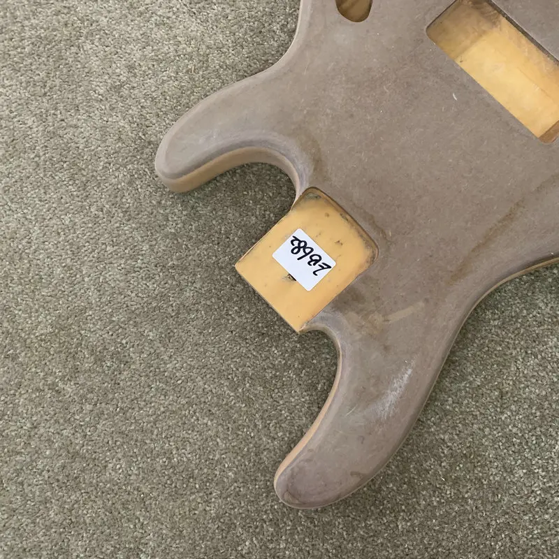 EB682 Sample Order Musicman Electric Bass Custom Unfinished Bass Body in SOlid Wood No Paints for DIY