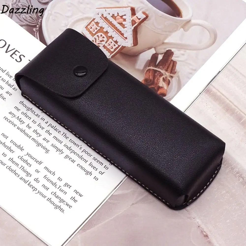 

PU Leather Reading Glasses Case Eyewear Protector Containers Eyeglass Box Sunglasses Case Waistpack Glasses Box Spectacle Case