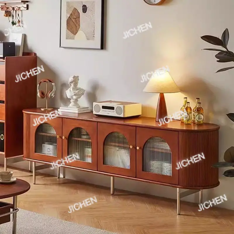 

Интернет-знаменитости, ТВ-шкаф из цельного дерева, маленькая квартира, гостиная, комбинация, французский средневековый ТВ-шкафчик, бытовой