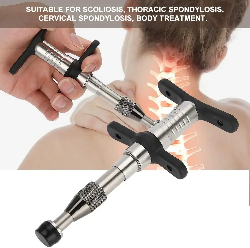 Chiropractic Adjusting Tool Manual Activation Therapy Spine Correction Tools Chiropractic Gun Spinal Adjustment Singe Head