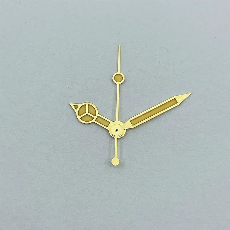 Watch Modify Parts Vintage Golden Super C3 Green Luminous Watch Hand Suitable For NH35/36 Automatic Movement