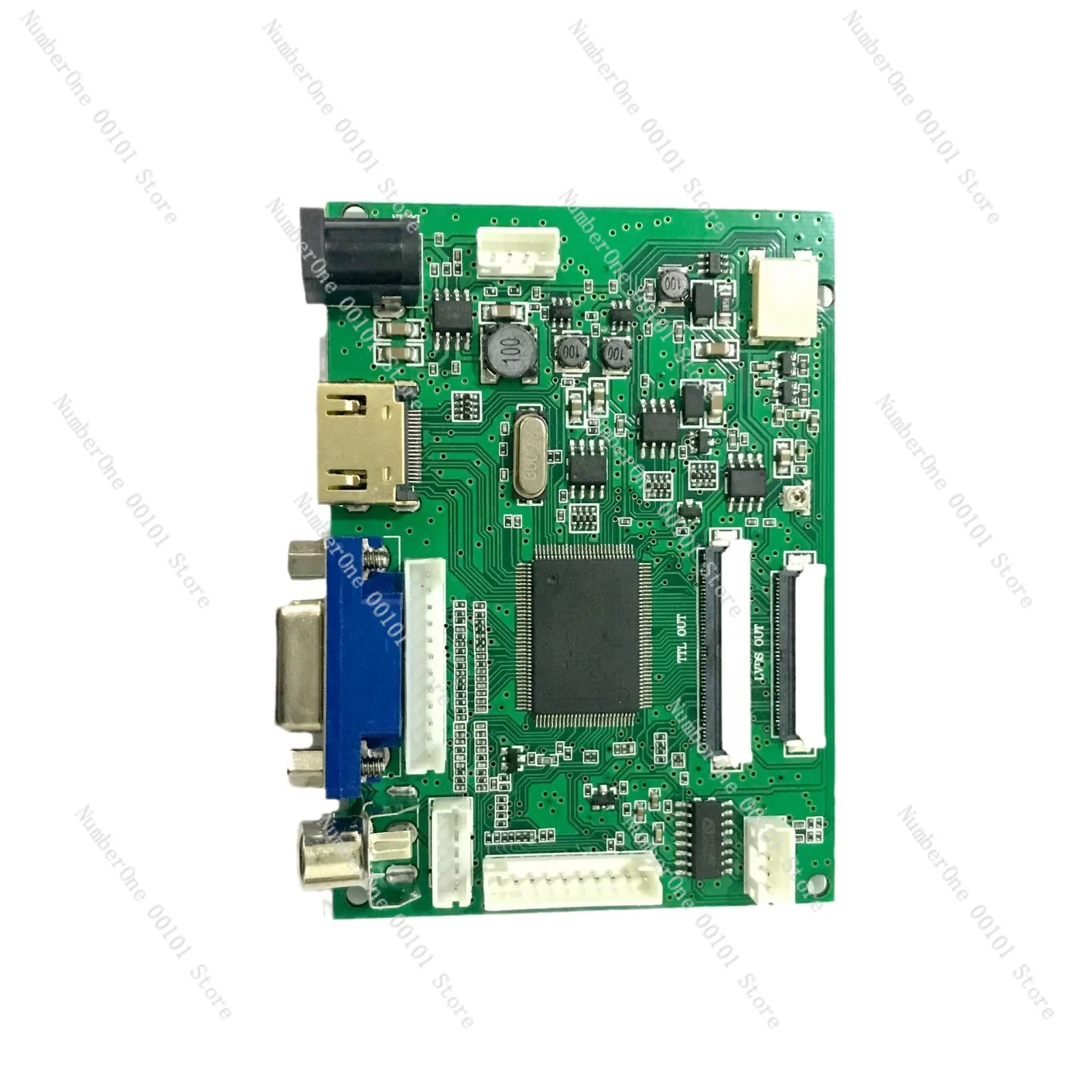 HDMI+VGA+AV LCD Screen HD Interface Driver Board 7inch 8inch 9inch 10.1inch Monitor TTL Interface