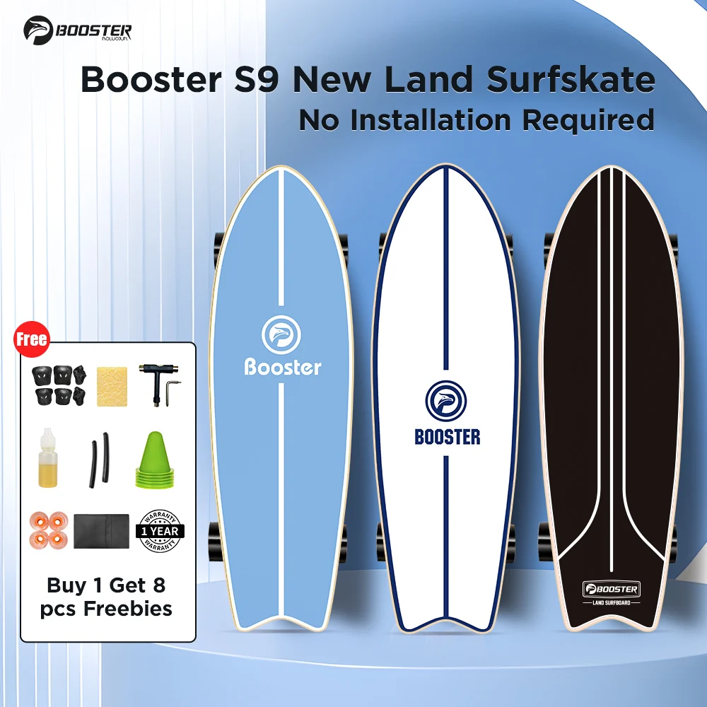 Booster Skateboard a 7 strati 28-32 pollici Longboard in acero a quattro ruote Sport Street Drifting tavola da Surf per principianti adulti bambini