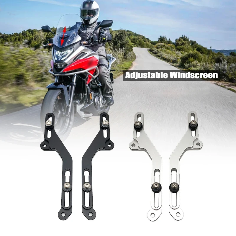 2022 NC750X Windscreen Adjusters Airflow Adjustable Windscreen Wind For HONDA NC750X NC 750X NC750 X 2021 Motorcycle Accessories