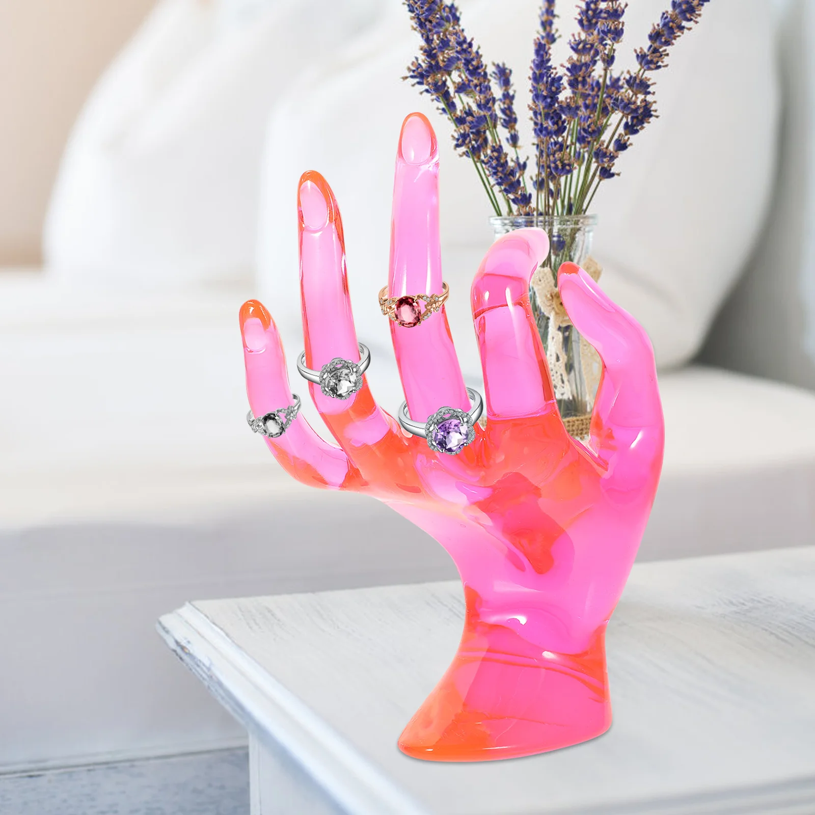 Jewelry Display Racks Hand-Shaped Bracelet Stand Wide Range Uses Desktop Display Cabinets Stores Home Furnishings