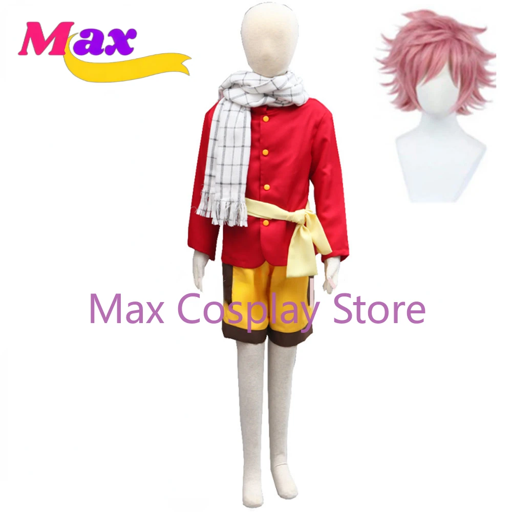 

Max Anime Dragon Slayers Natsu Dragneel Kid Cosplay Costume Cos Clothes YW