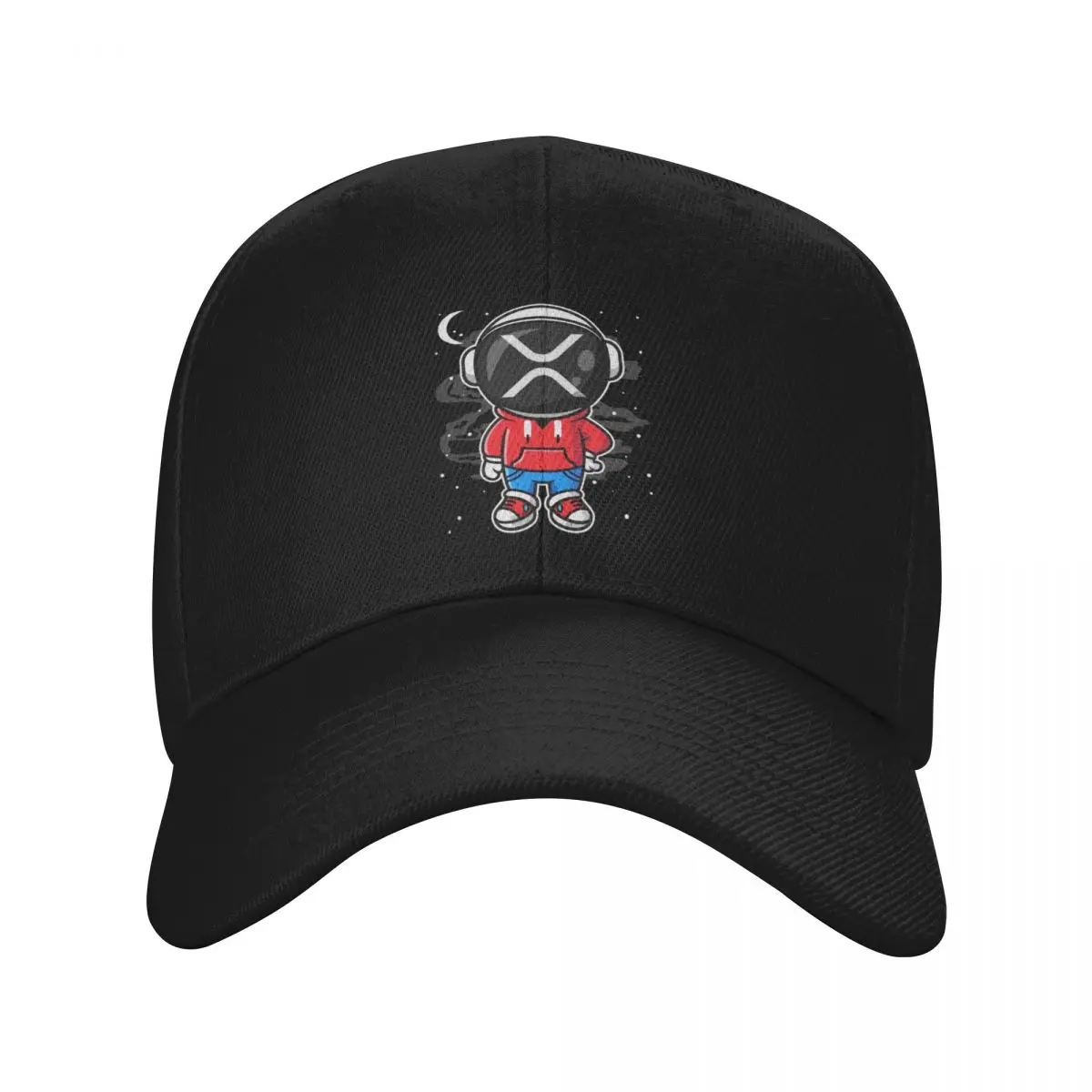 

Astronaut Hiphop Ripple XRP Coin To The Moon Crypto Token Cryptocurrency Blockchain Wallet Baseball Cap