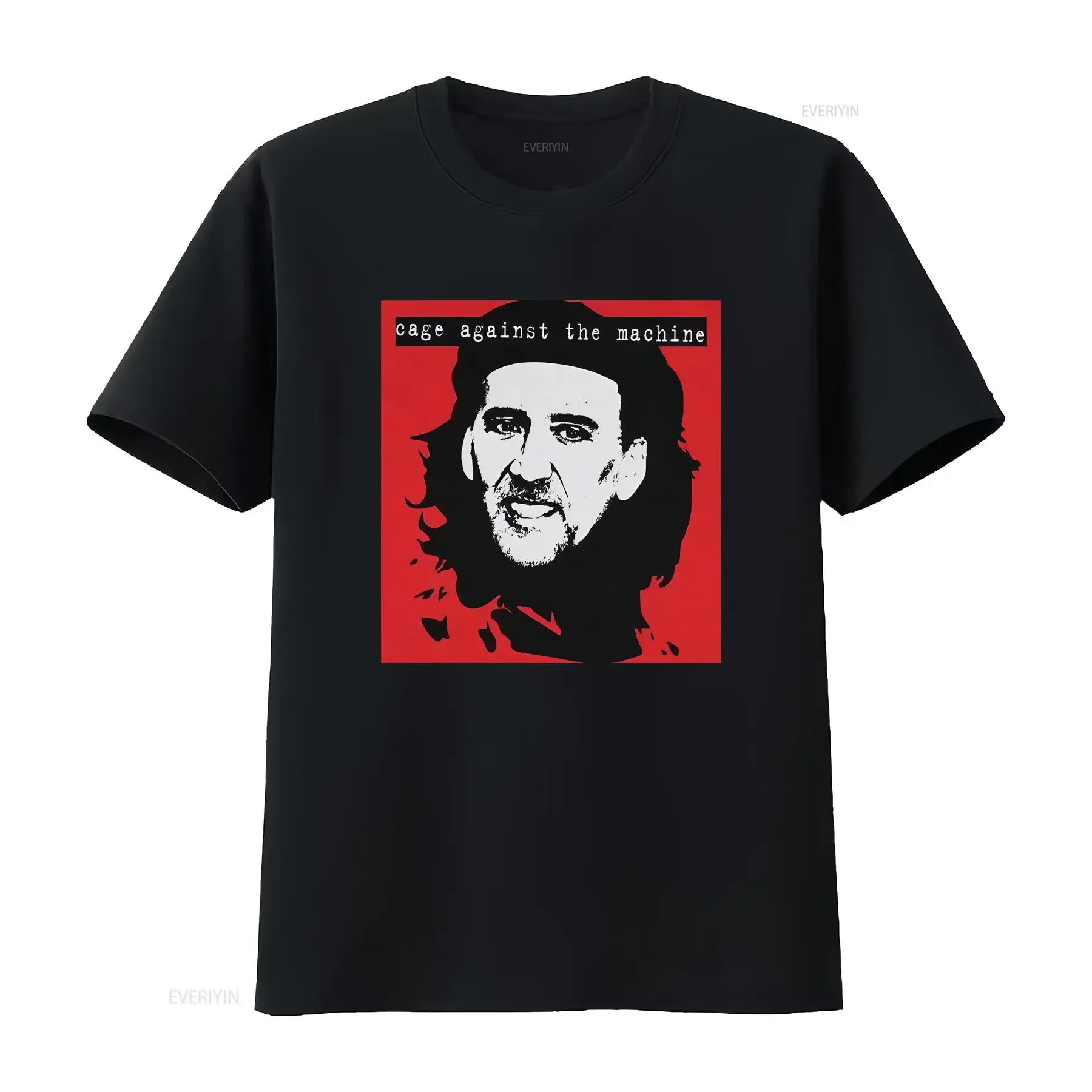 Cage Against The Machine T Shirt long or short sleeves vintage Washed Top For Everyday Wear Comfortable homme fashion Stretched