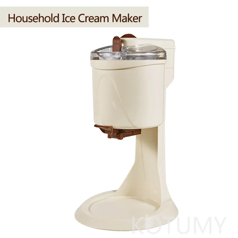 

DIY Ice Cream Machine Small Home Mini Fully Automatic Cone Homemade Icecream Maker For Making Frozen Yogurt Gelato Drinks