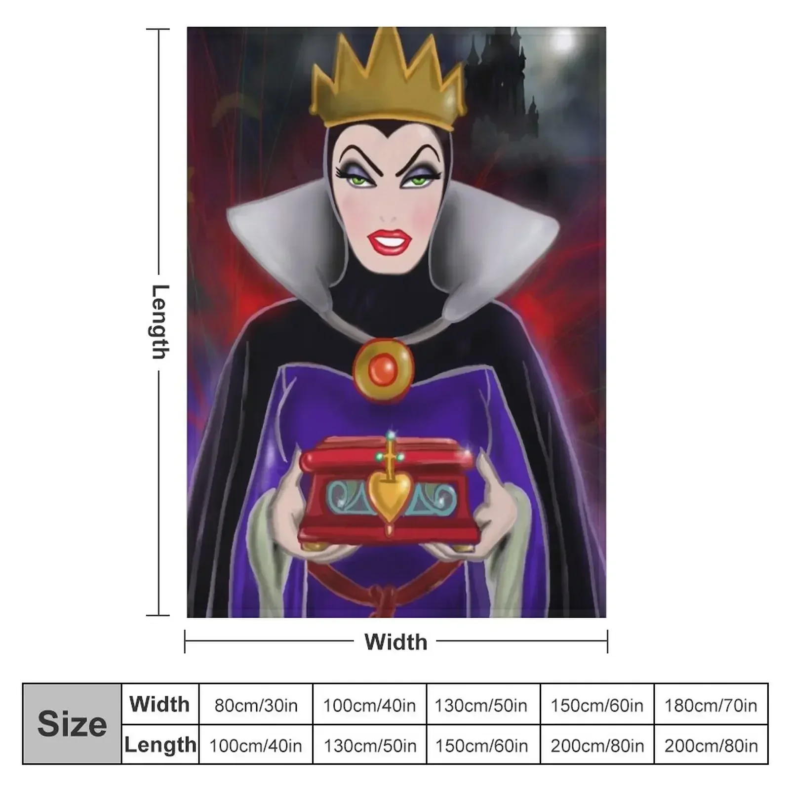 Queen of Evil Throw Blanket Kid'S Luxury Brand Thins Blankets