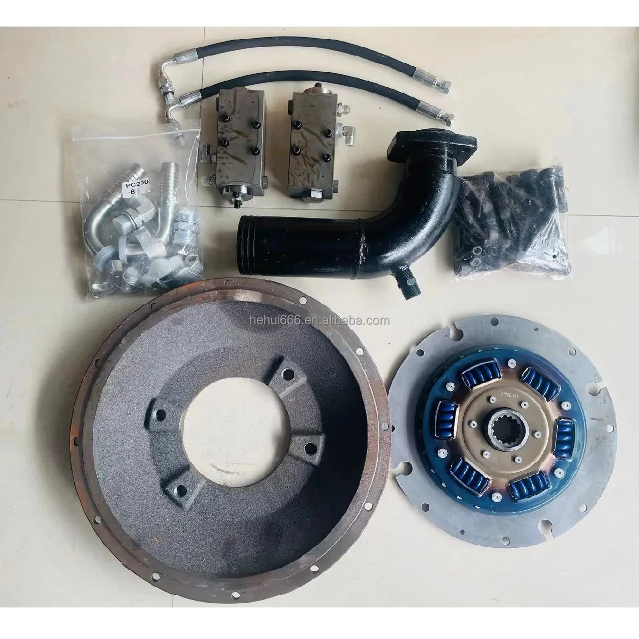 PC200 PC200-7 PC200-8 Hydraulic Pump Parts Conversion Kit Use For KOMAT SU Excavator