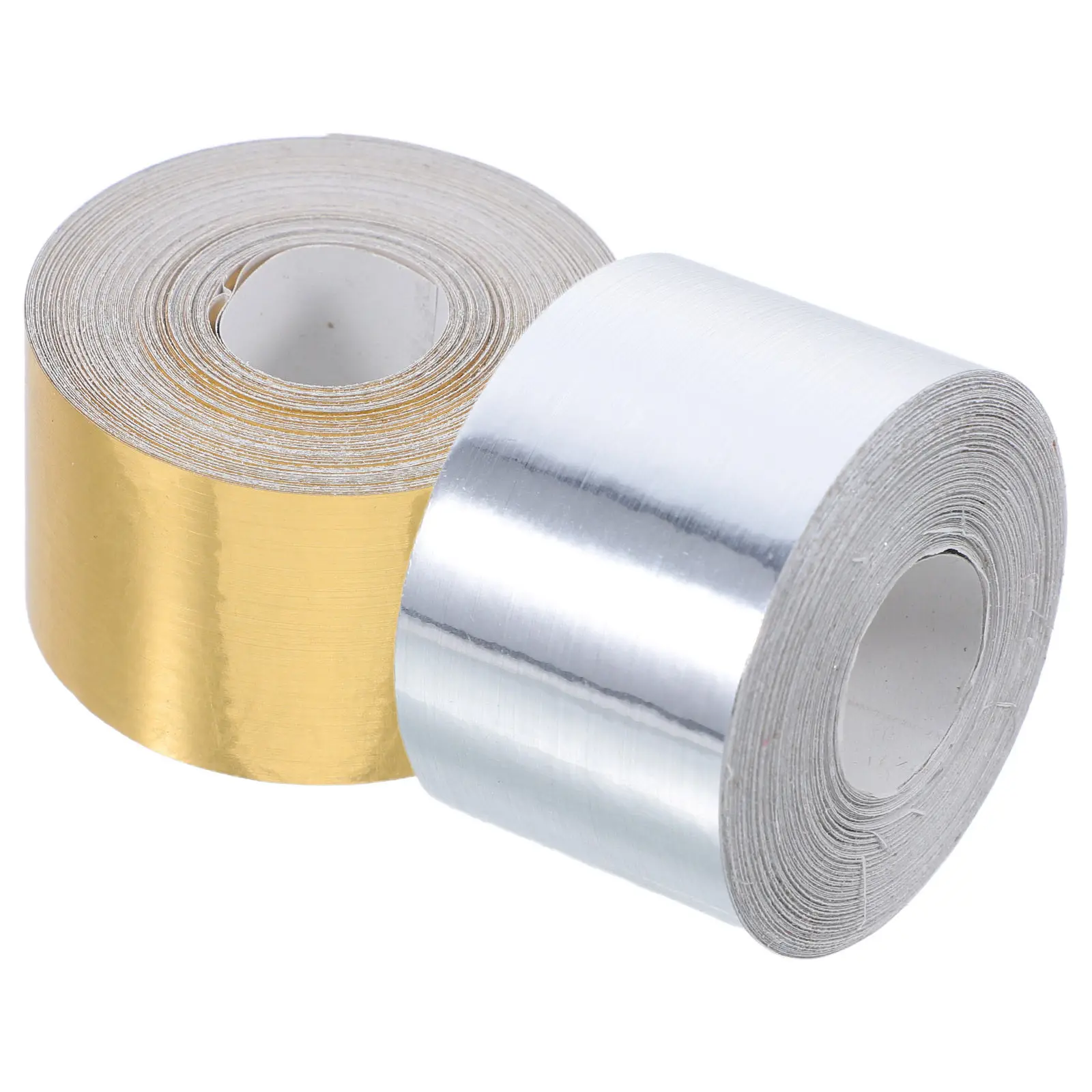 2 Rolls Kitchen Sealing Tape Stainless Steel Brushed Texture Self Adhesive Caulk Strip Sink Edge Protector Stove Gap Cover