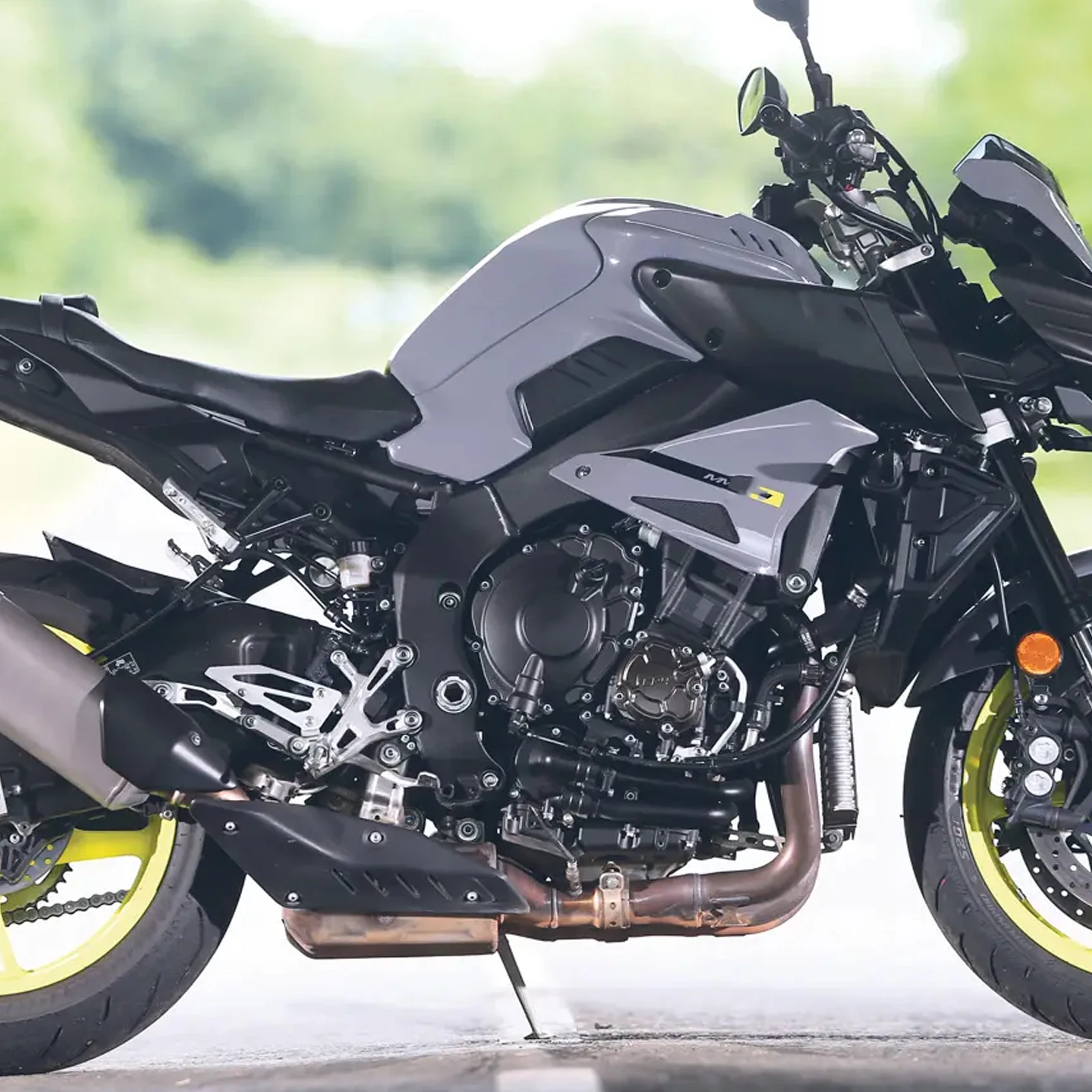 Motorcycle Accessories Tank Oil Fuel Gas Protection Cover Fairing Kit For Yamaha MT-10 FZ-10 MT10 2016-2024 ABS Carbon Fiber