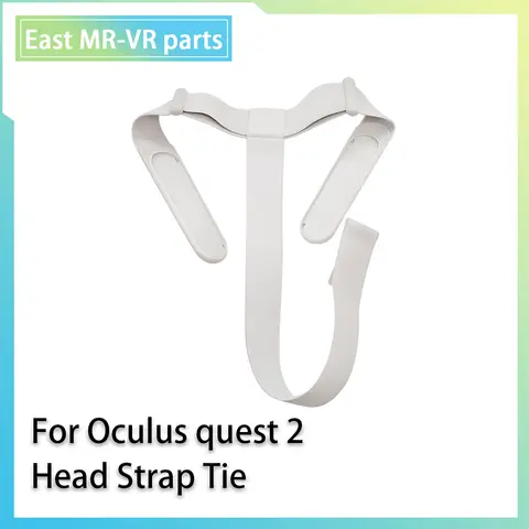 Meta Oculus Quest 2 헤드셋 타이 교체 부품 액세서리용 새 VR 헤드 스트랩 타이