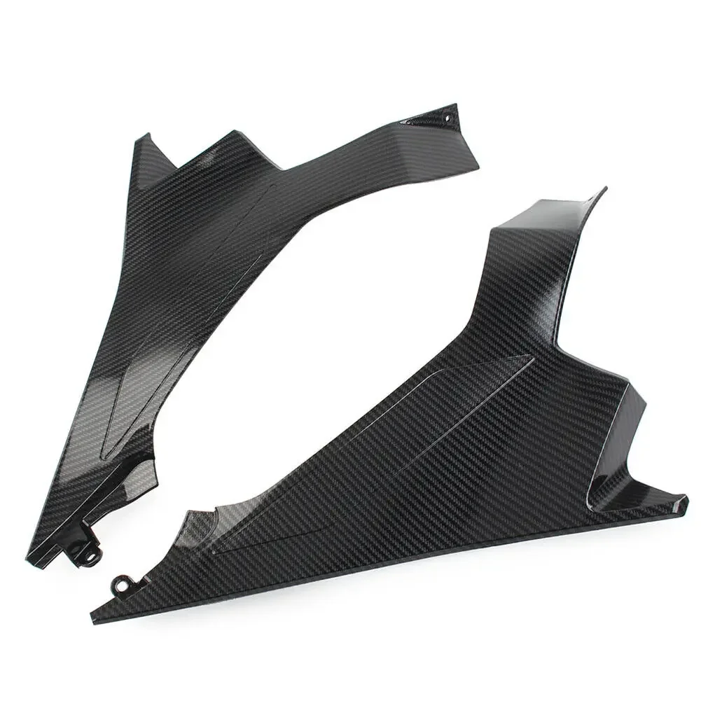 For Kawasaki Ninja 400 Tank Side Cover Panel Fairing Cowl Fuel Protector Carbon Fiber EX400 2023 2022 2021 2020 19 18 Moto Parts