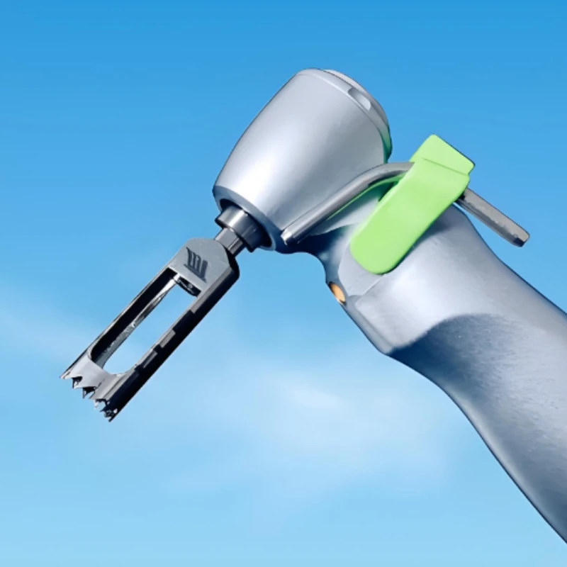 1Pcs Dental Implantat Knochen Trepan Bohrer Bohrer Edelstahl Chirurgische Knochen Extraktion Spaltung Ring Bur für Niedrige Geschwindigkeit handstück