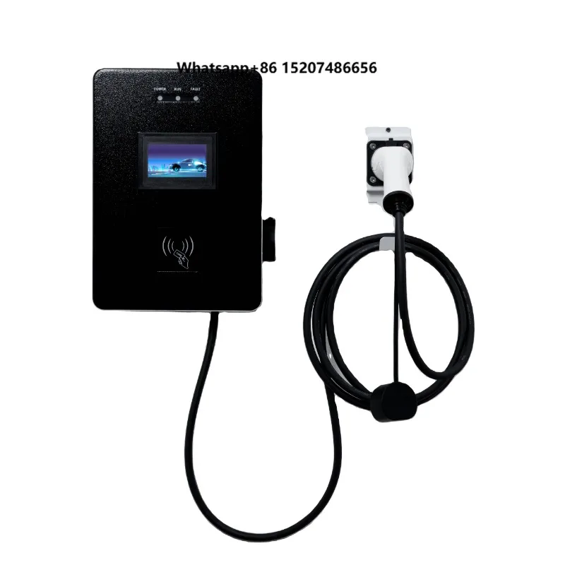AVHG011 11KW AC Wall-Mounted EV Charging Pile for Electric Cars GBT  Standard 380V Input