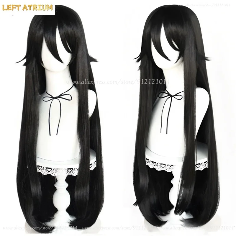 

Ryoba Aishi Cosplay Wig Black Long Wigs For Women Ayano Aishi Costumes Cosplay Anime Wig Heat Resistant Synthetic Hair Halloween