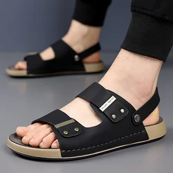 Men's Outdoor Beach Shoes Non Slip Comfortable Men's Home Slippers Versatile Suitable for Commuting Summer Sandals Hot Selling