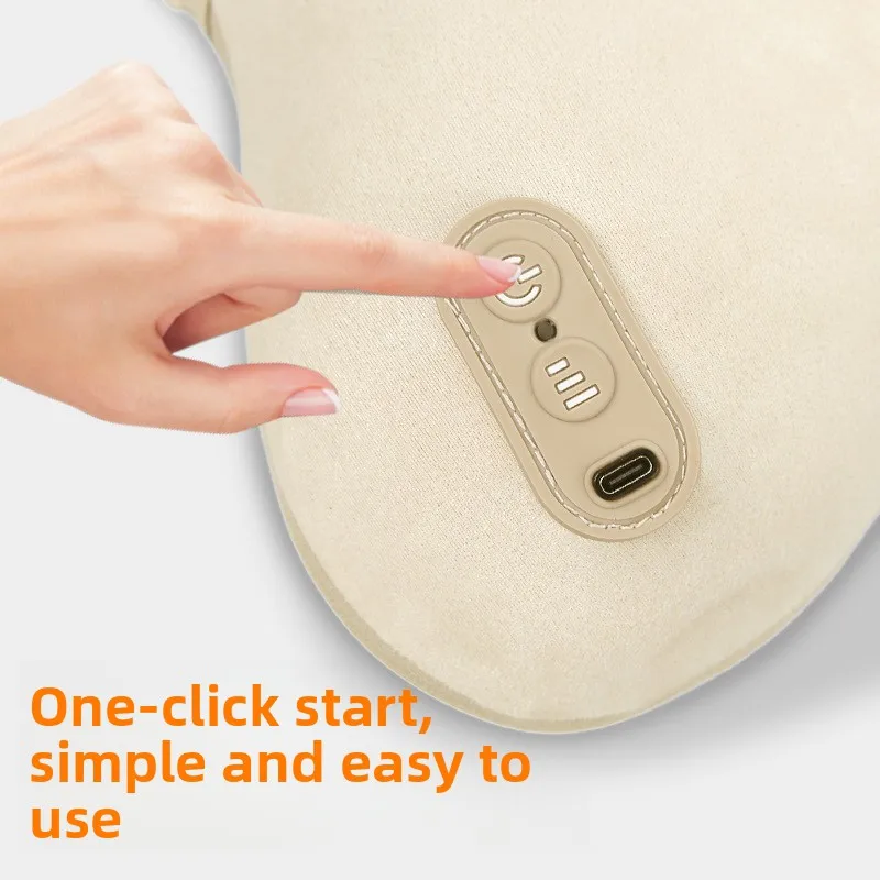 3D Three-dimensional Massager Full Body Massager Household Rechargeable Hot Compress Multi-functional Neck Massage Pillow