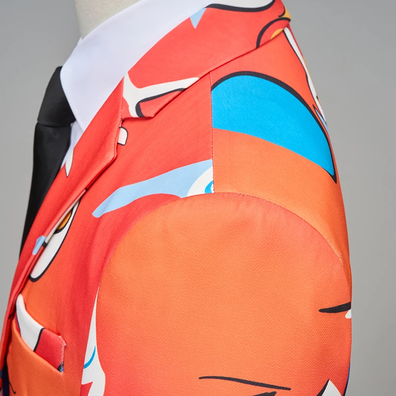 (سترات + بنطلون) بدلات مطبوعة رقمية ثلاثية الأبعاد للرجال على الموضة ، 2025 حفلات الزفاف الجديدة للرجال والرقص والحفلات ، أطقم فساتين زهور الأداء