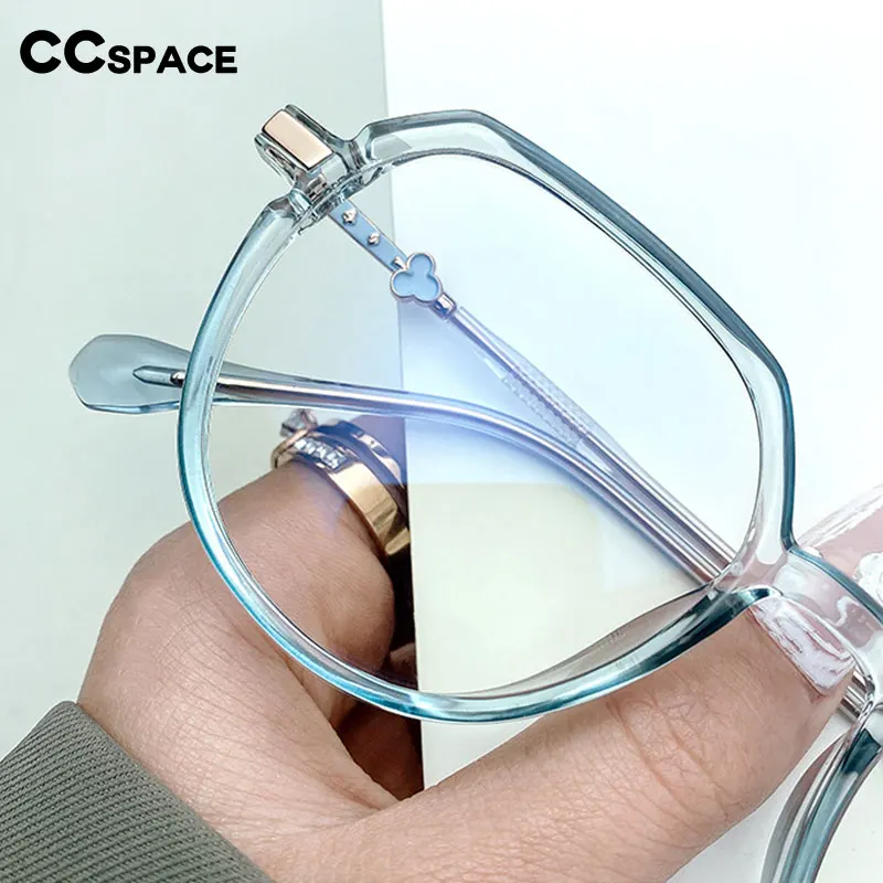 55639 Women Anti-Blue Spectacle Frame Computer Eyewear Frame Grade Glasse Eyeglasses Anti-Fatigue