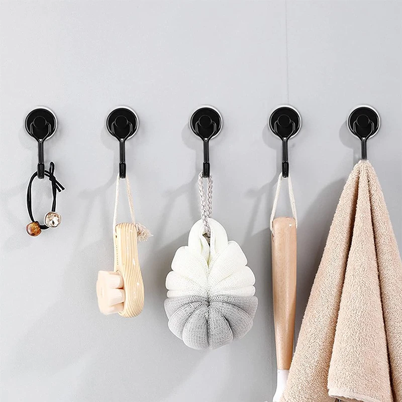 Magnetic Hook Heavy Duty Neodymium Magnet Hooks Super Strong Wall Hooks Hanger Key Hanging Coat For Home Kitchen Refrigerator