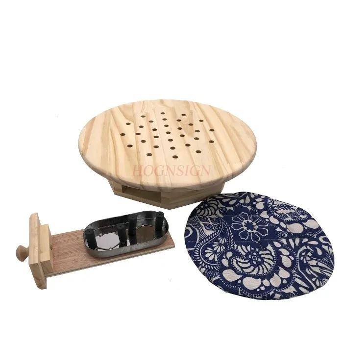 Smokeless moxibustion stool cervical vertebra moxibustion pillow beauty salon home moxa artemisia traditional chinese medicine